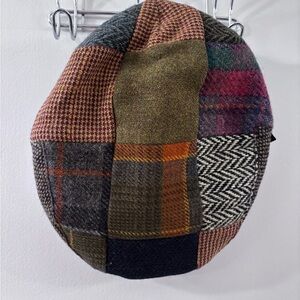 Men's Patchwork Wool Cap